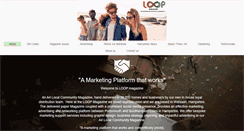 Desktop Screenshot of loopmagazine.net
